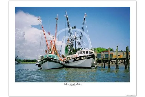 Shem Creek Ladies limited-edition giclée print