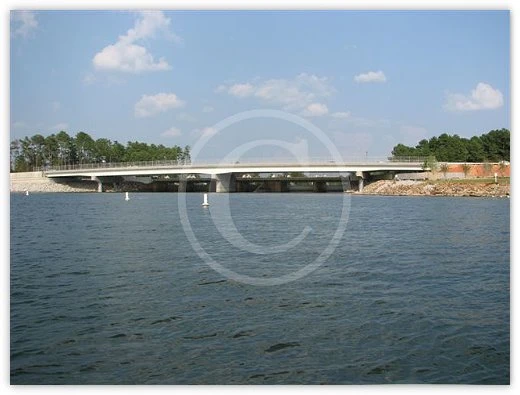Lake Murray Dam by Suzette Morganelli